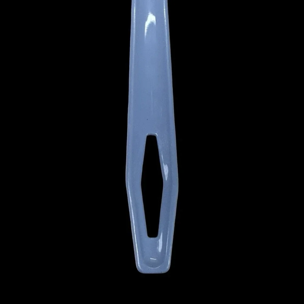 Vintage King-Kraft Blue Slotted Spatula 1960s USA Made‎ Retro Plastic Kitchen